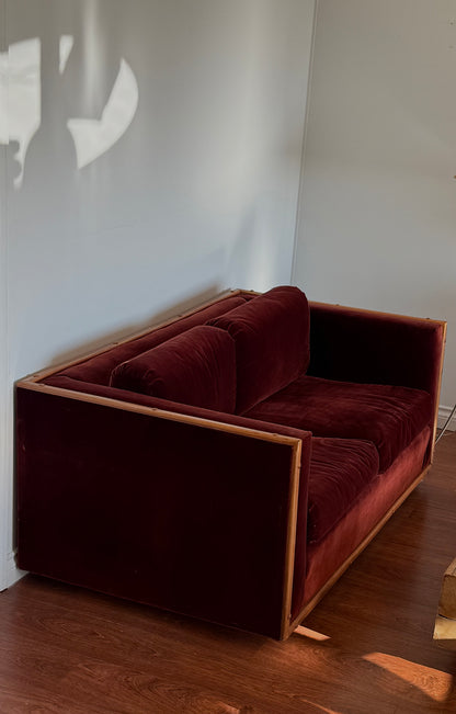 VNTG VELVET & WOOD SOFAs