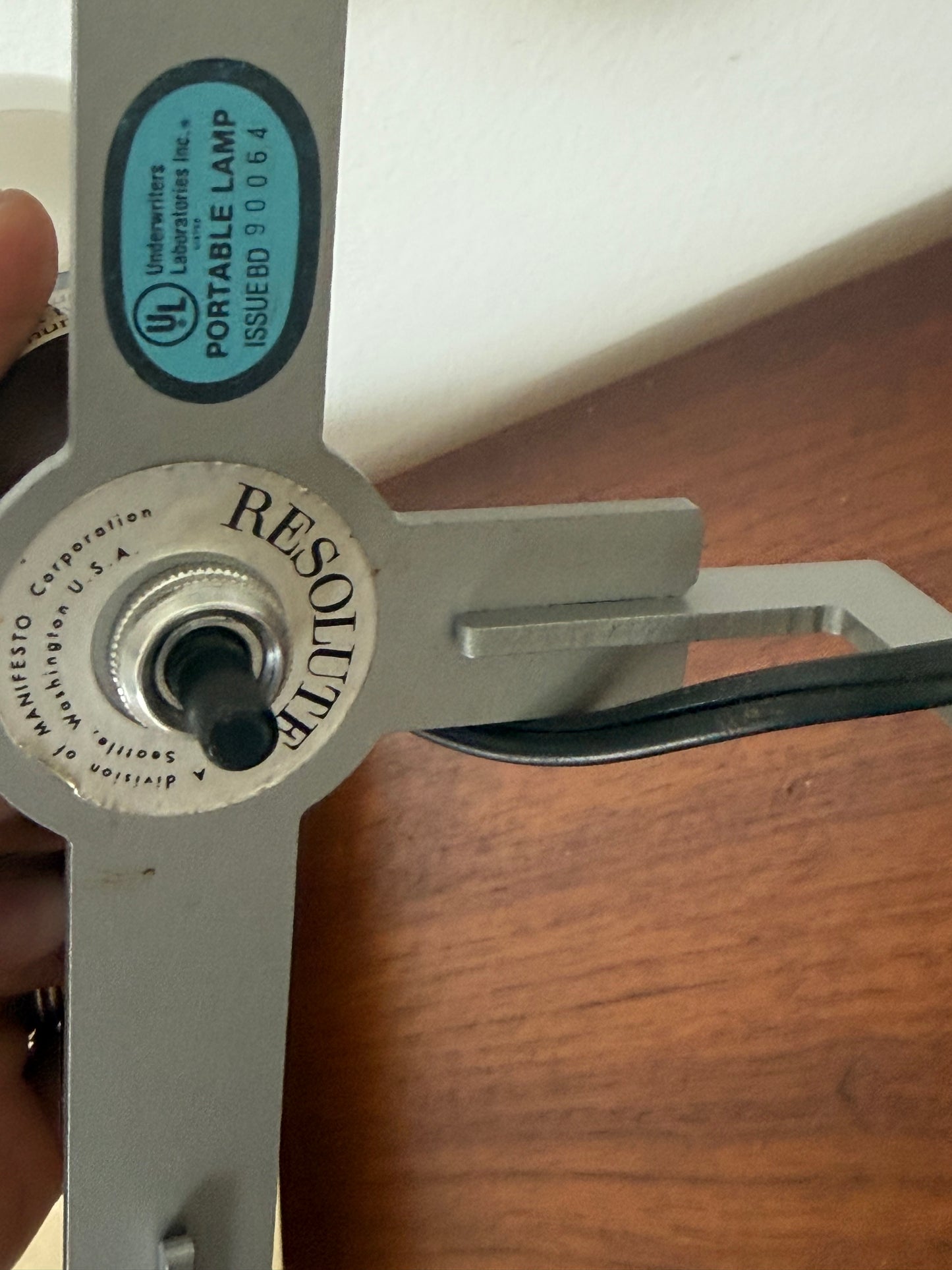 1980s Resolute “paper Trails” Lamp