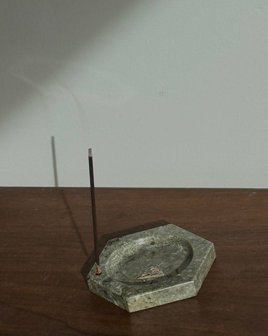 Vintage Stone Incense Holder
