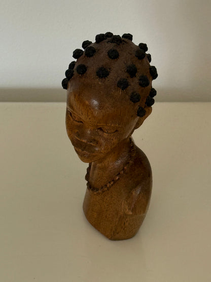 Vintage African Wooden Busts