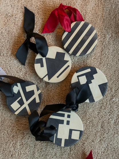 OOAK Pottery Ornaments by JEN THORPE