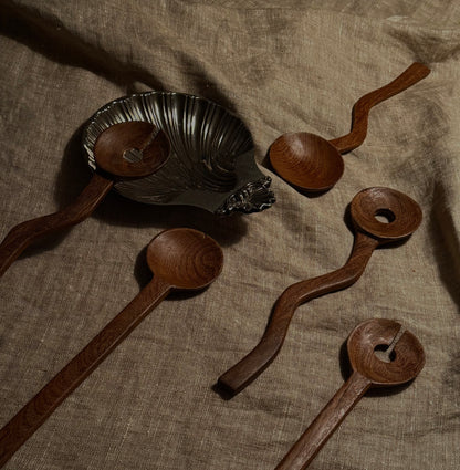 HAND-CARVED  SPOONS 