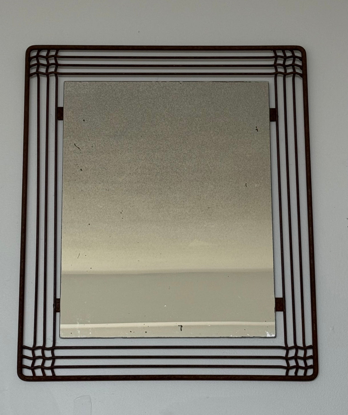 Hand Made Iron Mirror