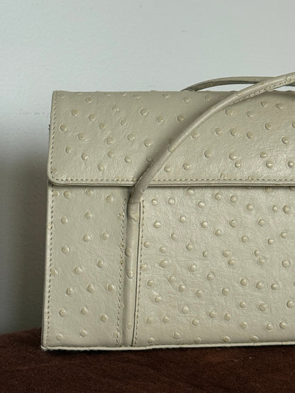 VINTAGE Ostrich Leather Purse