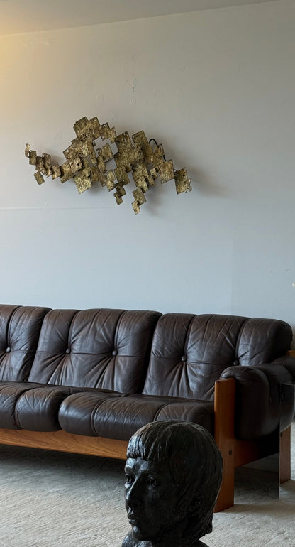 MCM BRUTALIST BRASS SCULPTURE
