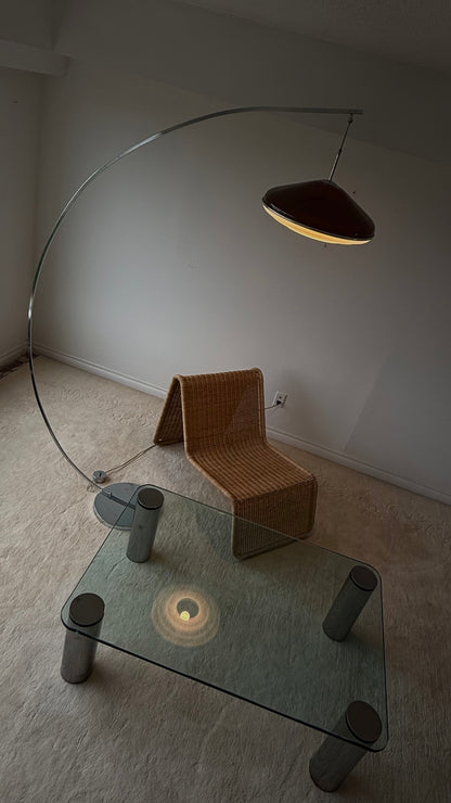 MCM CHROME Arch Lamp