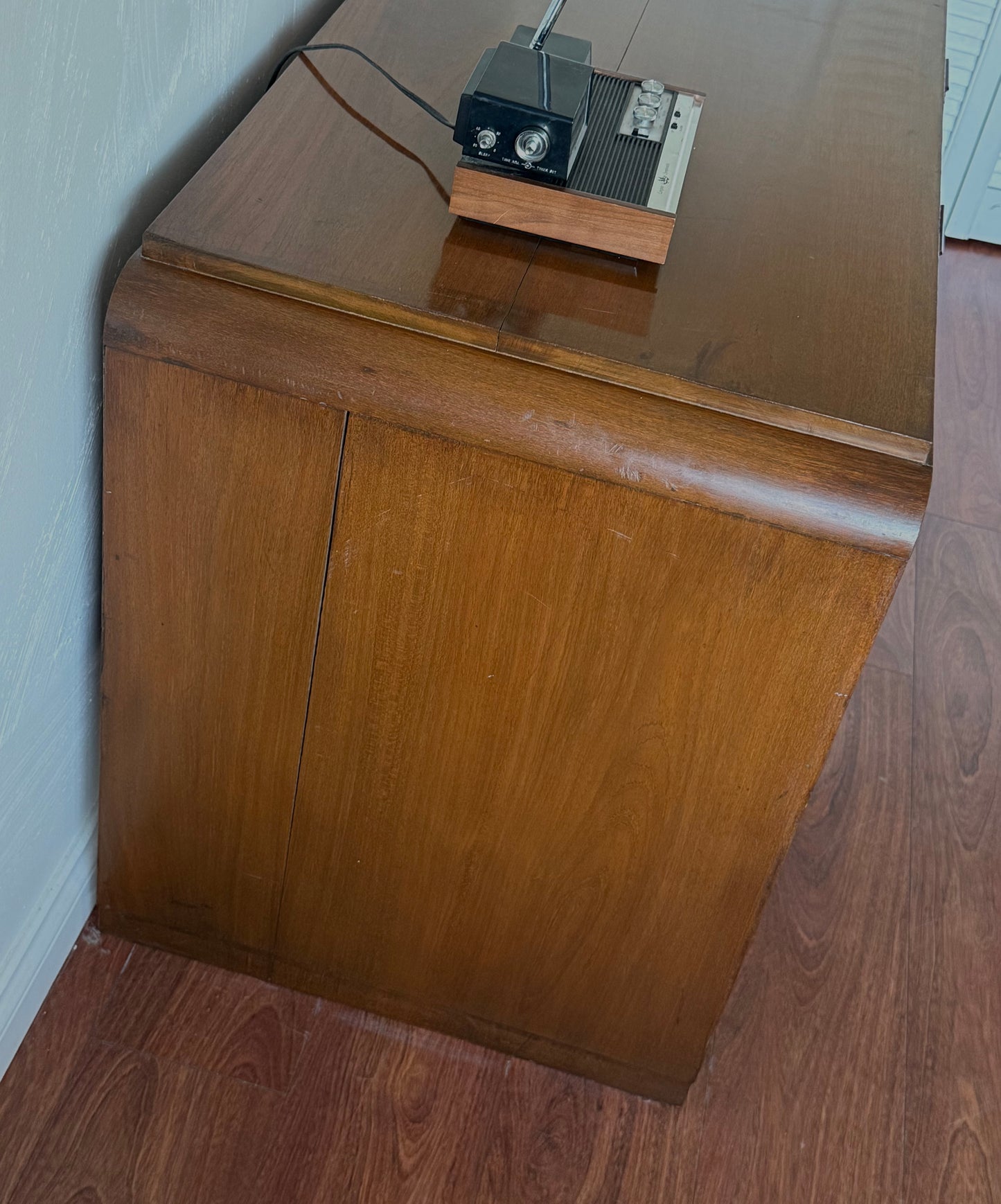 ART DECO WOOD DESK
