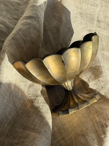 VINTAGE BRASS BOWL