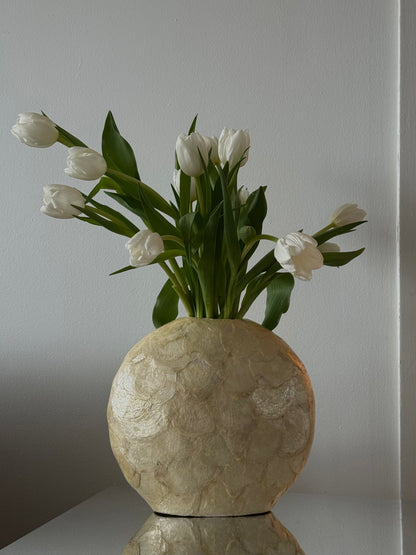 CAPIZ VASE