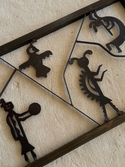 VINTAGE “Kokopelli inspired” TABLES