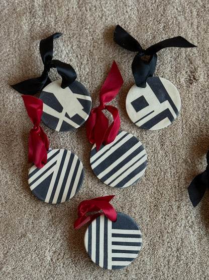 OOAK Pottery Ornaments by JEN THORPE