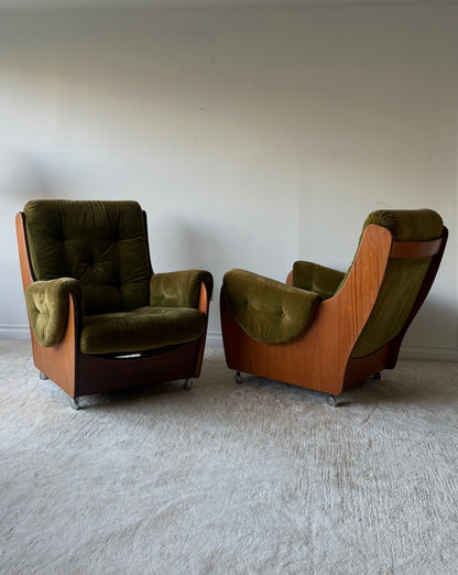 MCM G. PLAN Saddle Back CHAIRS