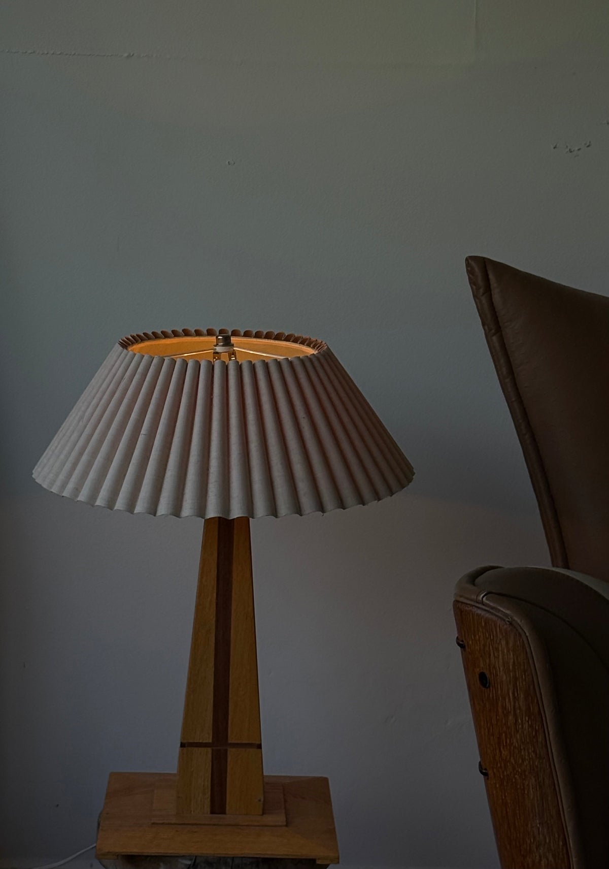 MCM Wood Lamp