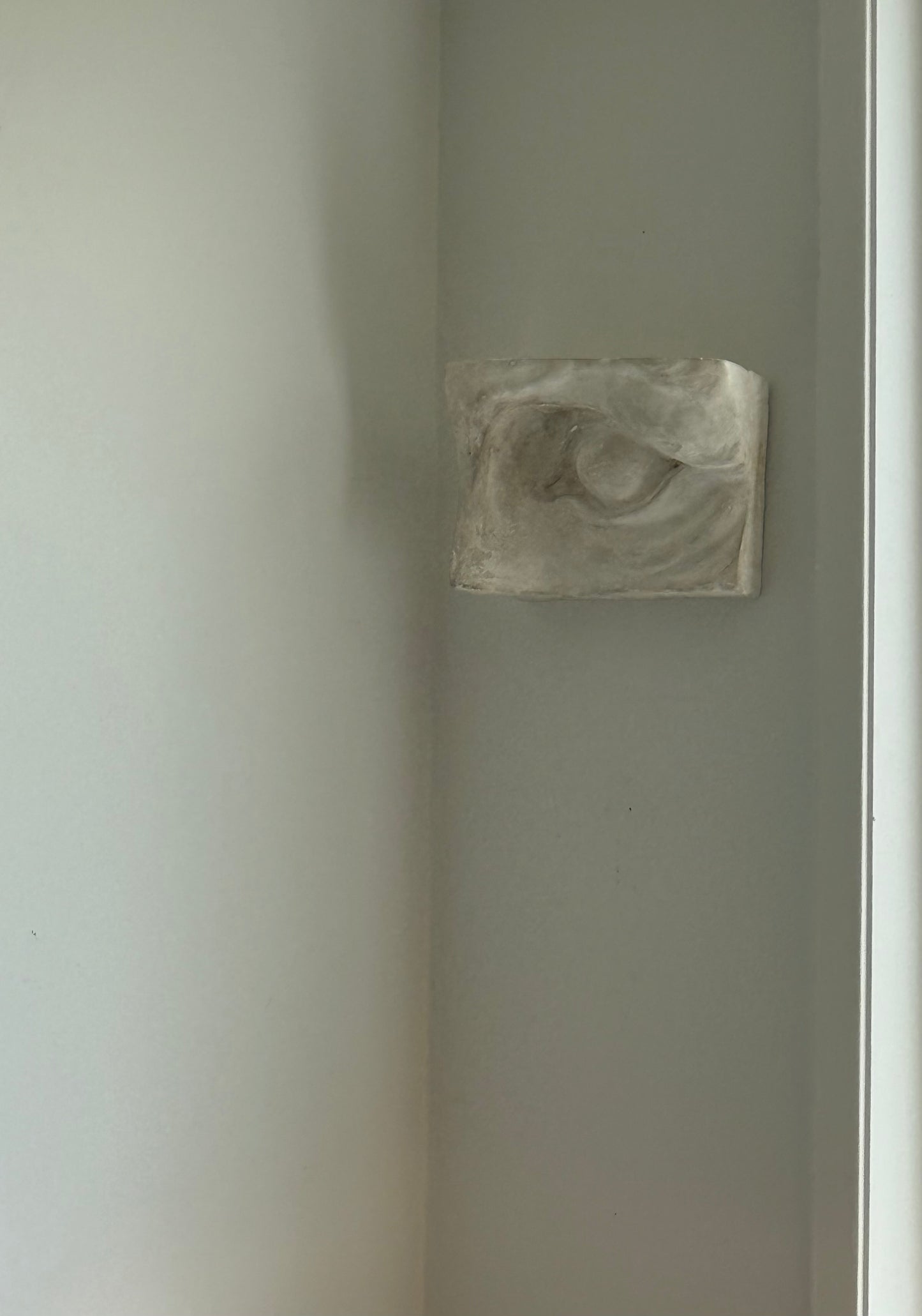 Ca 1940s PLASTER EYE SCULPTURE