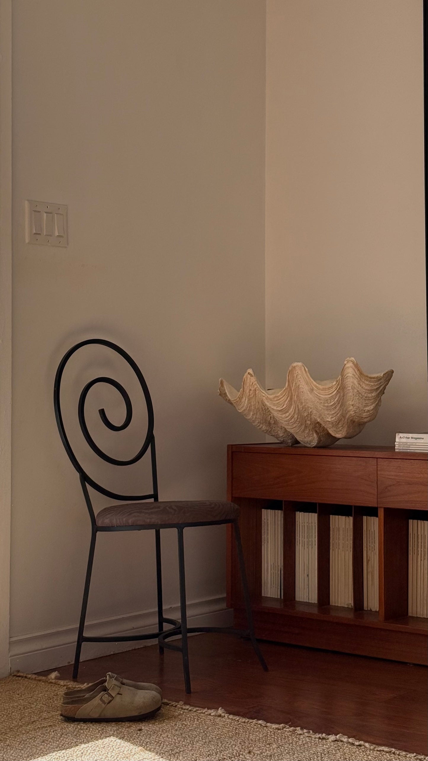 Post Modern Metal Spiral Chairs