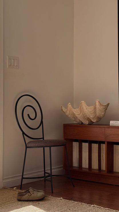 Post Modern Metal Spiral Chairs