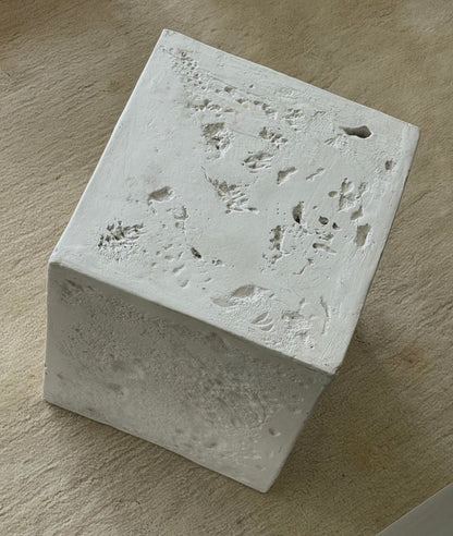 1980s TEXTURED PLASTER PLINTH