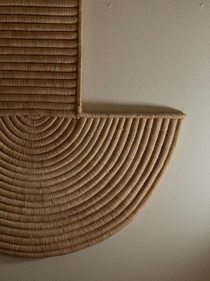 MALAWI ABSTRACT WOVEN WALL ART