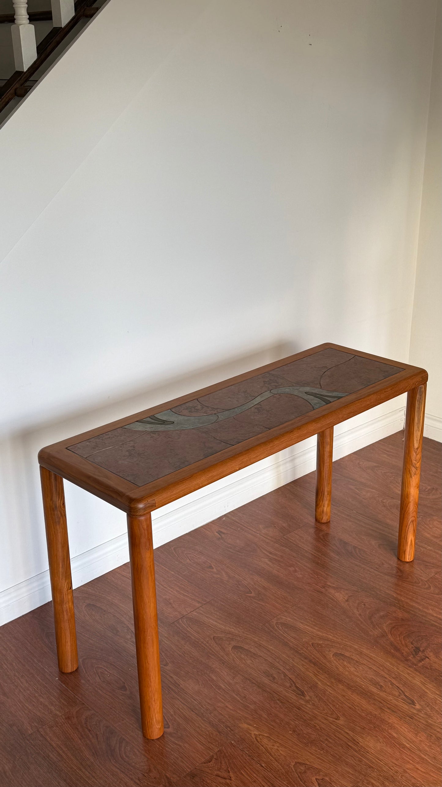 1970s Hasley Danish Console Table