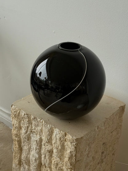 Post Mod  Art Glass SPHERE Vase