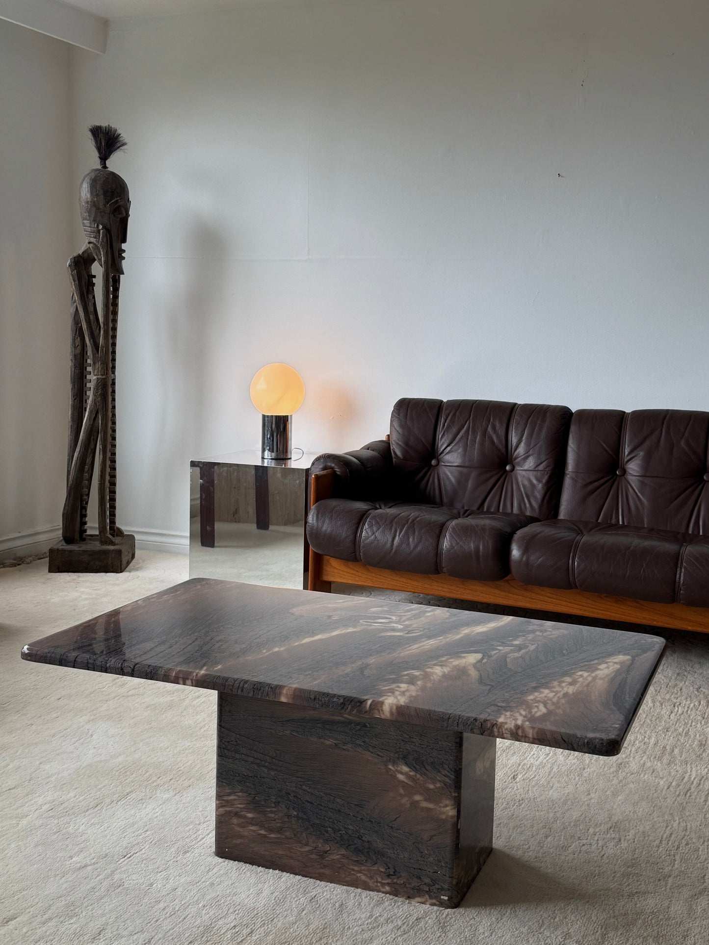 Cipollino Ondulato Marble coffee Table