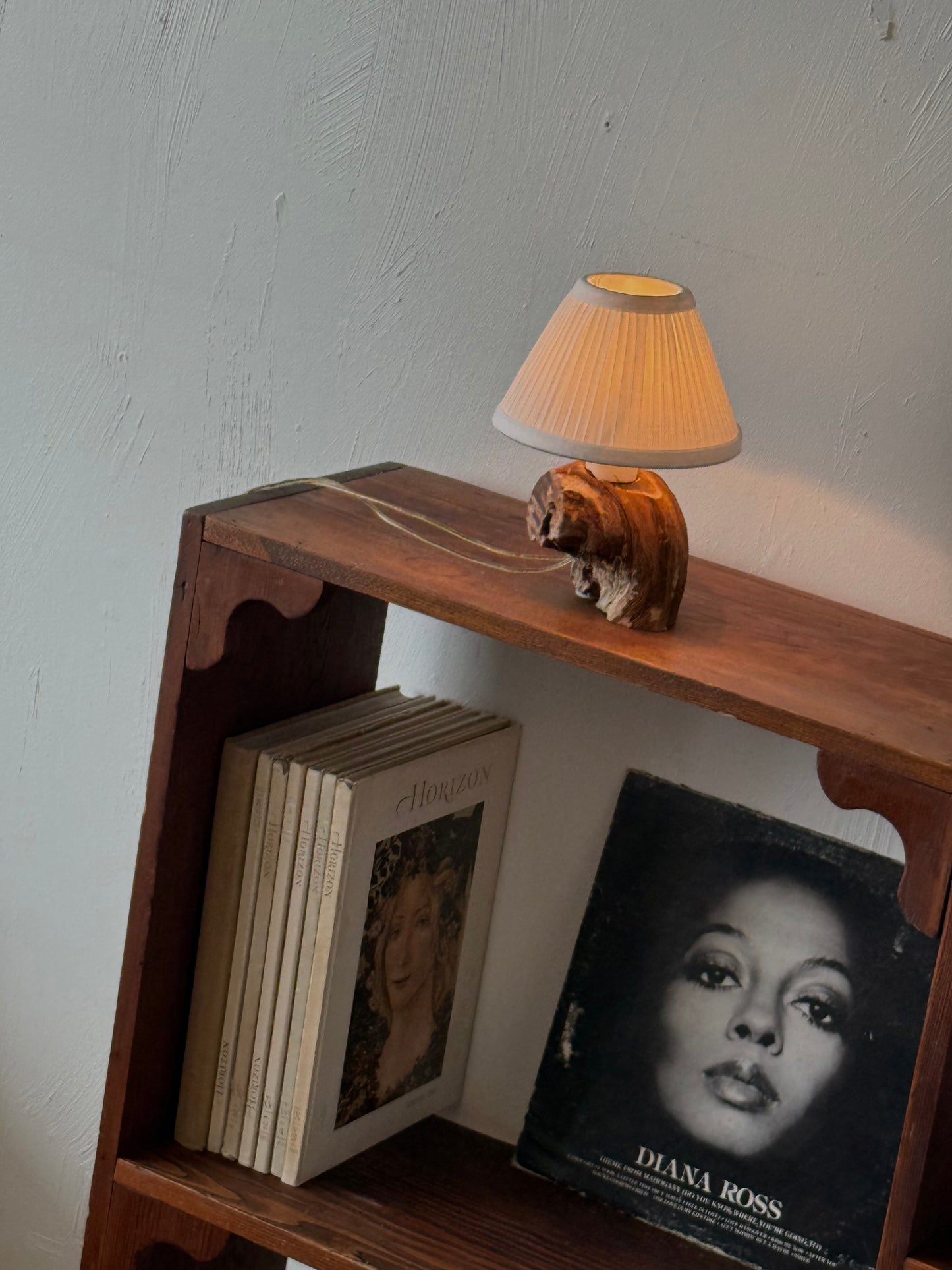 HANDMADE WOODEN LAMP