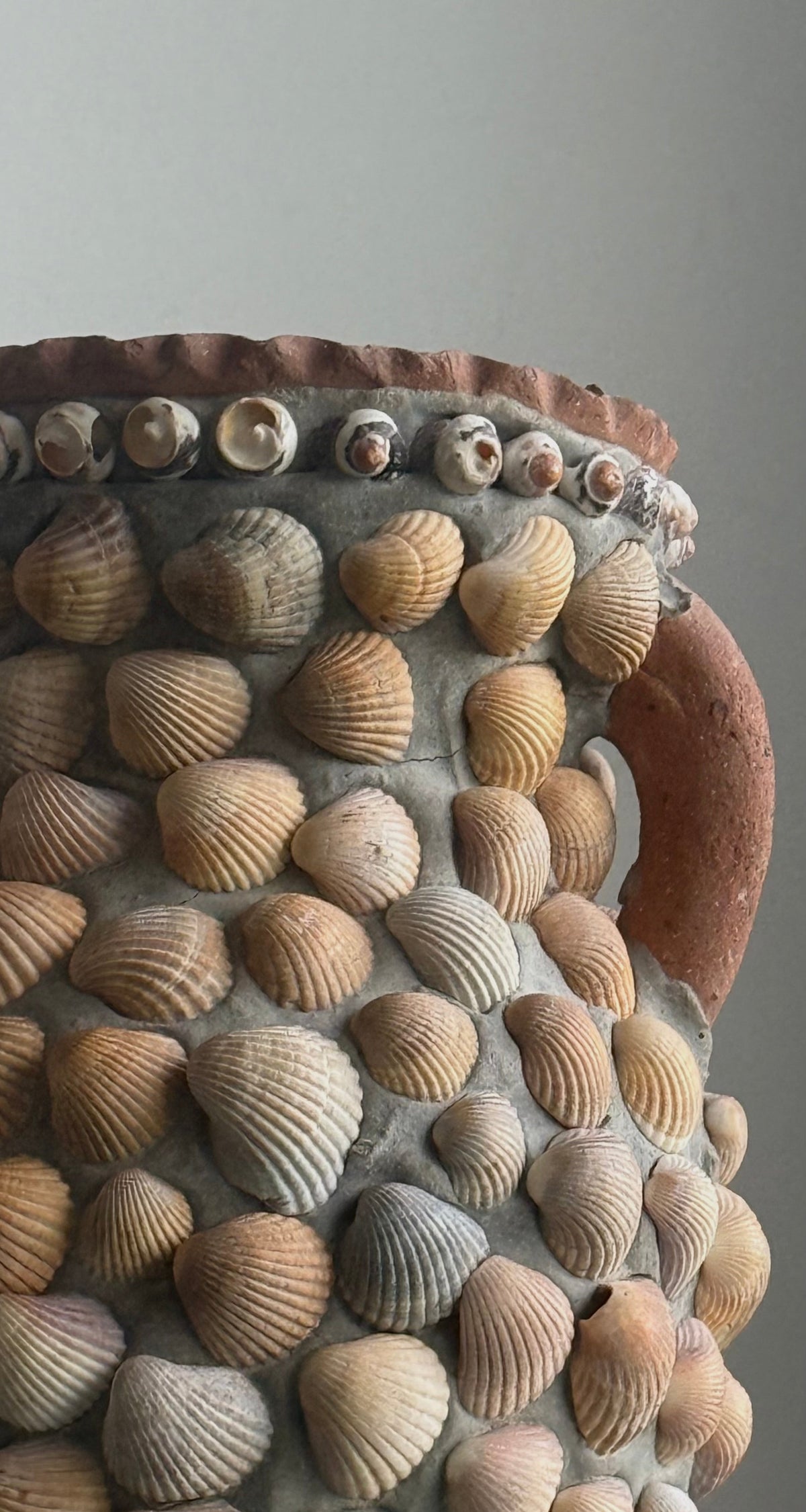 Teracotta vase