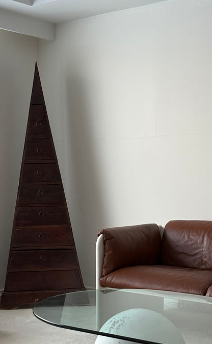 VINTAGE TRIANGLE CHEST OF DRAWERS
