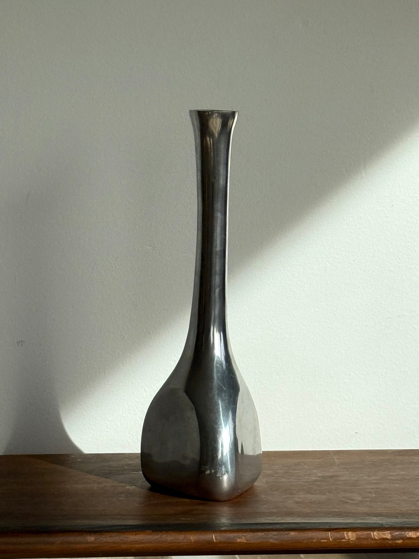Vintage Aluminum Vase