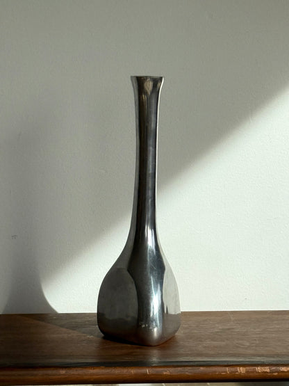 Vintage Aluminum Vase