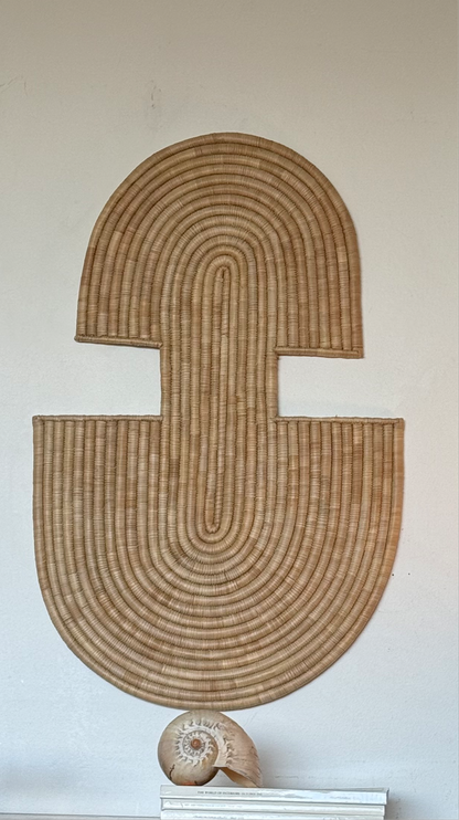 MALAWI ABSTRACT WOVEN WALL ART
