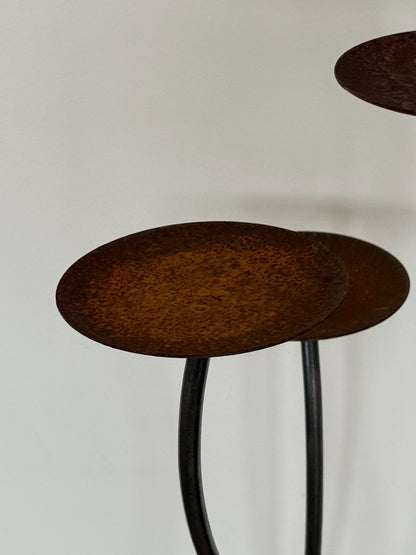 Hand Forged  Iron candelabra