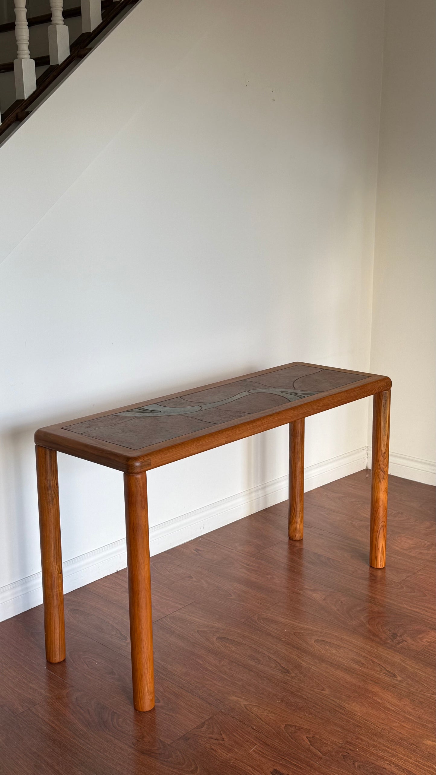 1970s Hasley Danish Console Table