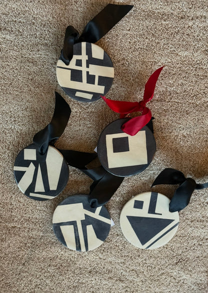 OOAK Pottery Ornaments by JEN THORPE