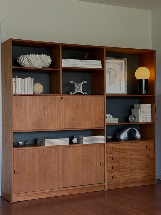 1970s DOMINO MOBLER WALL UNIT