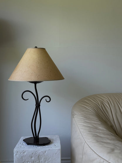 1990s IRON table lamps