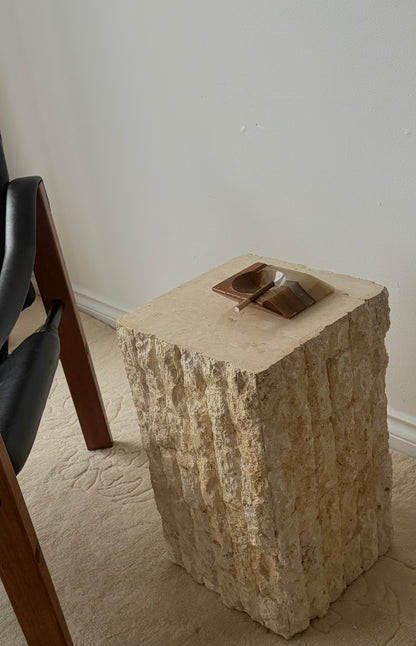 VINTAGE ONYX ASHTRAY