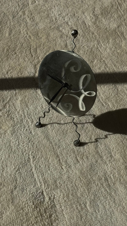 Post Mod Sculptural Clock