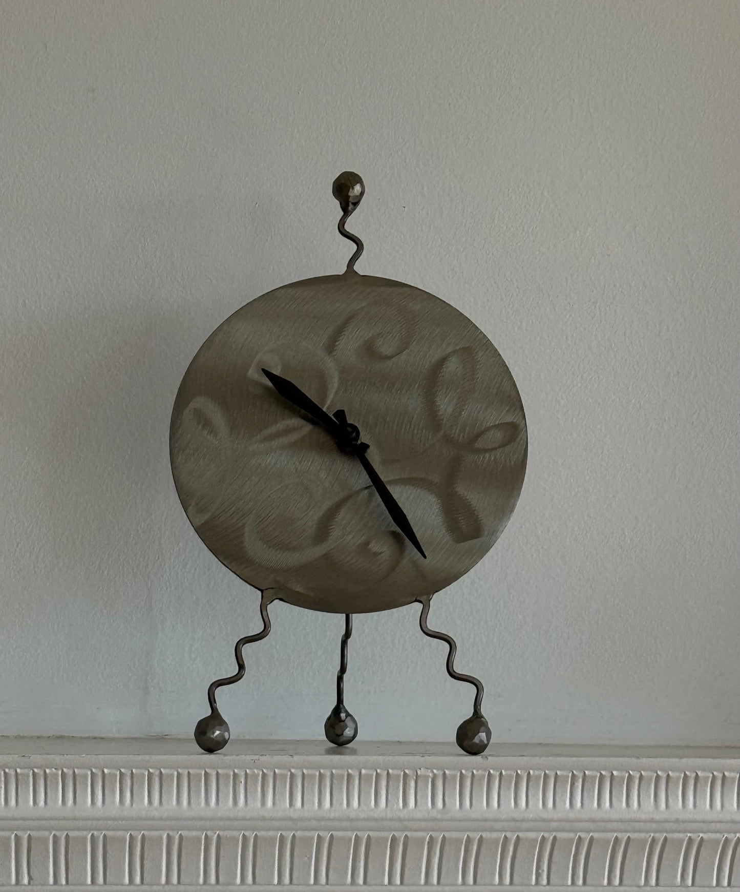 Post Mod Sculptural Clock