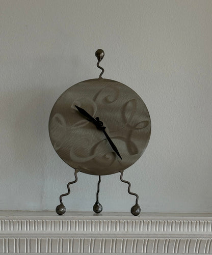 Post Mod Sculptural Clock