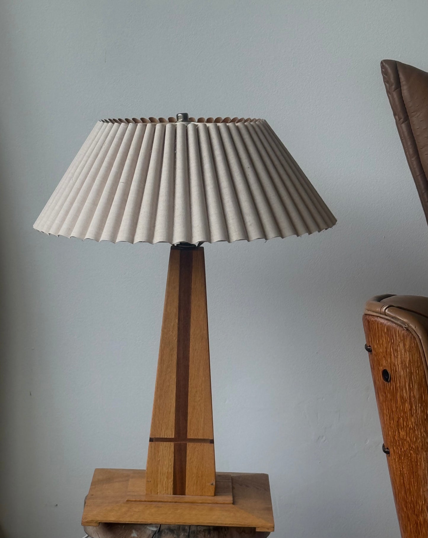 MCM Wood Lamp