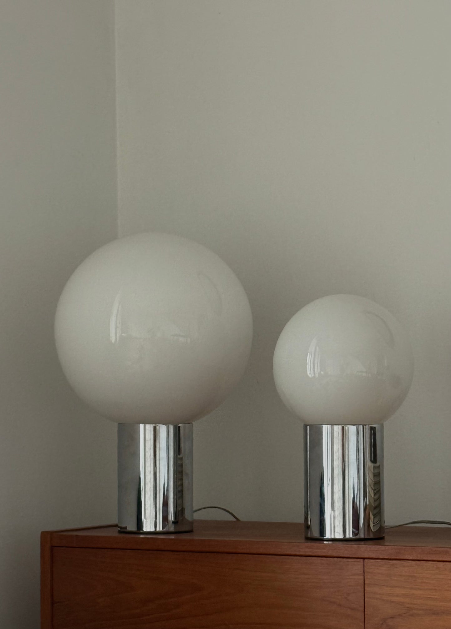 TOUCHLITE Chrome Lamp Ca.1960s