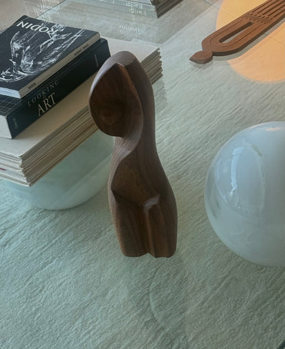 Vintage Wood Sculpture