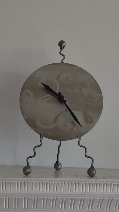 Post Mod Sculptural Clock