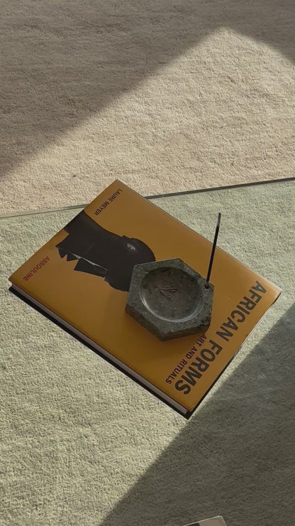 Vintage Stone Incense Holder