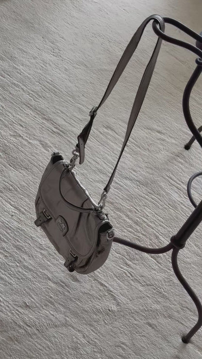 Early 2000s Metallic Coach Crossbody